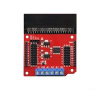 Hosrivae Accessoire de robot électronique rouge DC Motor Driver carte d'extension 6-12 V 1,2 A Courant de sortie pour assemblage de robots et projets de programmation scolaire