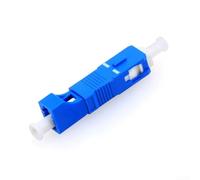 Hosrivae Accessoire d'instrument de test de réseau à fibre optique pour SC vers LC Adaptateur de bride monomode pour compteur de puissance optique et couplage de signal stylo à lumière rouge