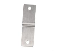 Hosrivae Acier inoxydable en forme de Z droit et équerre 2. Connecteur d'armoire pour meubles d'angle épais de 5 mm d'angle en métal (20 mm)