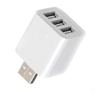 Hosrivae Adaptateur USB intelligent sans fil 5 V pour Smart Tuya, contrôleur portable flexible pour Smarten appareils USB, contrôle vocal pour application Tuya compatible avec Alexa Google Home (3