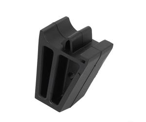 Hosrivae Amortisseur de grille en caoutchouc noir pour Ram 1500 2500 3500 2002-2005, montage avant ABS OEM 55077387AA