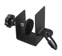 Hosrivae Ancrage de porte pour fitness et yoga - Ancrage en métal robuste avec coussinets en caoutchouc souple et flanelle, convient aux portes de 3,2 à 50 mm d'épaisseur, 15 x 9 x 10,5 cm