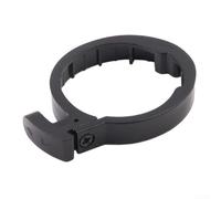 Hosrivae Anneau de limitation rond pour scooter Xiaomi, anneau de levier pliable en polyéthylène pour une position de verrouillage sécurisée, cercle de rechange noir pour conduite sûre sur terrain
