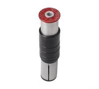 Hosrivae Augmentation de potence en aluminium pour vélo de route et montagne pour vélo - Diamètre intérieur 24,6 à 25,4 mm, hauteur réglable de 3 à 50 mm avec rondelles, noir (168 g) (rouge)