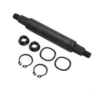 Hosrivae Axe central en métal pour vélos d'appartement - 146 x 20 mm/142 x 17 mm - Roulement de pédale et roue de rechange - Compatible avec la salle de sport à domicile, l'entraînement et le bal (20