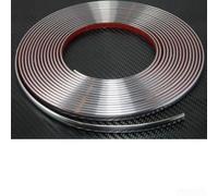 Hosrivae Bande décorative chromée pour plus - PVC de largeur à assembler simple x 15 m de long - Chromate doux avec finition Vans - Moulure extérieure et intérieure de voitures - Coupe plus 6 mm