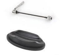 Hosrivae Bloc-roue avant intérieur pour support de vélo - 25 x 14 x 8 cm - Accessoire d'entraînement de cyclisme en plastique avec patins antidérapants - 1,5" L (accessoires de cycling)