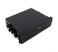 Hosrivae Boîte de rangement pour console centrale de voiture avec porte-gobelet, organiseur de poche radio en ABS, compartiment à gants, compatible avec la plupart des voitures et camions, plateau