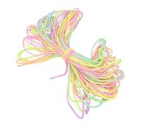 Hosrivae Bracelet pour camping, randonnée et survie - 31 m 7 brins en nylon extérieur/cordon en polypropylène, bracelet coloré (clair coloré)