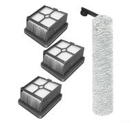 Hosrivae Brosse rouleau principale et kit de filtre HEPA pour aspirateur sans fil H12S / H12S AE/pour aspirateur sans fil G10 Wet & Dry - Kit d'accessoires de rechange
