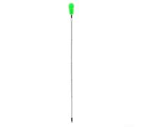 Hosrivae Brosse télescopique de nettoyage de gouttière avec tête rotative flexible pour enlever les feuilles et les débris des gouttières de toit sans échelle (B)