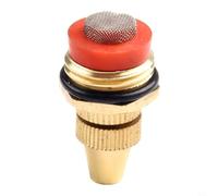 Hosrivae Buse d'arrosage réglable en laiton de 1,27 cm, pulvérisation rotative à plusieurs étapes, effet atomisant de brouillard froid pour l'irrigation du jardin et le refroidissement de petites