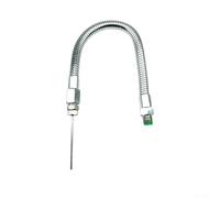 Hosrivae Buse en acier haute pression de refroidissement aiguille de nettoyage machines de gonflage sport camping extérieur argent (1)
