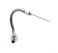 Hosrivae Buse en acier haute pression de refroidissement aiguille de nettoyage machines de nettoyage sport gonflage camping extérieur argent (3)