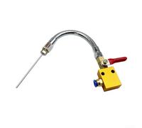 Hosrivae Buse en acier haute pression de refroidissement aiguille de nettoyage machines de nettoyage sport gonflage camping extérieur argent (6)