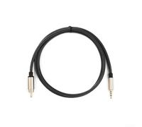 Hosrivae Câble audio coaxial numérique, plaqué or vers 3,5 mm SPDIF, conducteur en cuivre pur, coque en alliage de zinc, pour HDTV et pour Xiaomi TV Box (1 m)