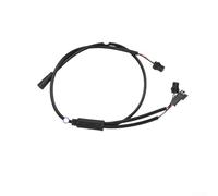 Hosrivae Câble de connexion pour feu latéral de scooter électrique KUKIRIN G3 Pro - Kit de câblage de rechange gauche et droit, 46,8 cm/51 cm, 3 mm/4 mm d'épaisseur en cuivre (noir)
