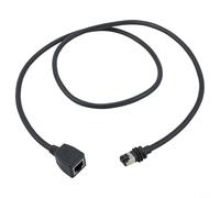 Hosrivae Câble Ethernet TPE pour Starlink 3, haut pour RJ45, connexion Internet fiable, cordon réseau gris (0,2 m) (1 m)