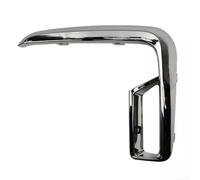 Hosrivae Cadre de phare antibrouillard avant pour série 7 G12 2019 | Remplacement en plastique ABS côté gauche et droit avec OEM 51118079585 51118079586 | Argent (gauche)