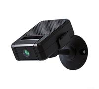 Hosrivae Caméra WiFi pour animaux domestiques avec double bande 2,4 G/5 G, caméra de sécurité pour la surveillance de la maison, audio bidirectionnel, objectif grand angle, alertes en temps réel, noir