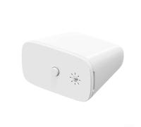 Hosrivae Capteur de lumière IP67 étanche, 0-1000 lux, détecteur d'ambiance domotique, contrôle automatique des rideaux et de l'éclairage, utilisation en extérieur du jardin, blanc