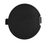 Hosrivae Capuchon de trou de crochet de remorquage pour pare-chocs avant 6 2013-2016, insert de rechange en plastique noir pour œillet de remorque avec installation à clipser