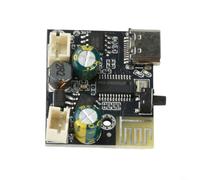 Hosrivae Carte audio sans fil pour amplificateur avec USB et 5.4, module monocanal de de 6,2 W pour haut-parleurs et voiture, avec entrée d'alimentation de 3,7 à 5 V