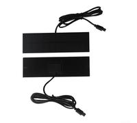 Hosrivae Chargeur solaire compact en silicone monocristallin, film PET résistant aux intempéries pour une longue durée de vie, sortie USB pour les petits appareils en camping et en plein air