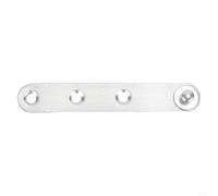 Hosrivae Charnière de porte en acier inoxydable avec axe de rotation complète à 360° - Vis à tête fraisée dissimulée pour portes intérieures et extérieures - Finition argentée (S)