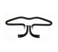 Hosrivae Cintre de siège arrière de voiture pour vêtements - Crochet de costume de véhicule en acier inoxydable avec fixation d'appui-tête en polyuréthane souple, s'adapte à la plupart des voitures