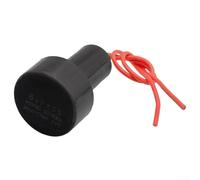 Hosrivae Condensateur de démarrage pour machine à laver CBB60 450 V 500 V efficace, compact, haute résistance, longue durée de vie, noir (6UF)