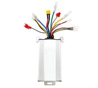 Hosrivae Contrôleur de scooter électrique 36 V 350 W pour trottinette électrique de 8,5 pouces - Alliage d'aluminium, pièce de rechange résistante à l'usure avec fils d'apprentissage, compatible avec