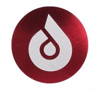 Hosrivae Couvercle de pédalier en alliage d'aluminium pour VTT et vélo de route - Bouchon étanche scellé avec deux anneaux en caoutchouc, finition anodisée, 18-2 (rouge)