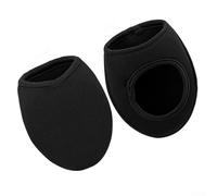 Hosrivae Couvre-orteils coupe-vent et chaud pour chaussures de cyclisme - Demi-semelle auto-bloquante pour chaussures de vélo de route et de montagne pour chaussures de vélo, nylon + élasthanne, coupe