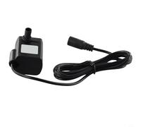 Hosrivae Eau submersible pour bassin de fontaine d'aquarium, alimentation solaire, petit CC avec design amphibie, 12 V sans balais submersible pour un nettoyage propre (CC 22 V ~ 24 V)