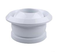 Hosrivae Échappement rond ABS pour conditionnement - Buse sphérique rotative à 360° - Ouverture réglable - Pour hôtel, école, sous-sol, usine, blanc - 200 mm (250)