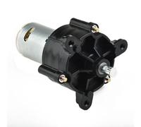 Hosrivae Générateur de manivelle, dynamo manuelle, DC 6 V 12 V 24 V sortie planétaire haute efficacité, noir argent 130 × 35 mm pour enseignement de test de lumière hydroélectrique