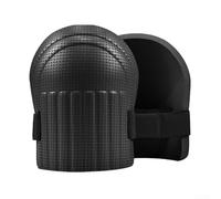 Hosrivae Genouillères de jardin épaisses avec genou ergonomique, en mousse résistante à l'usure, pour le jardinage, les sols et les tâches de bricolage, noir