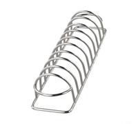 Hosrivae Grille de barbecue en acier 22 x 6 x 5 cm, portable pour barbecue extérieur, rôtir le poulet, accessoire de cuisine de camping