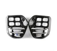 Hosrivae Grille de phare antibrouillard avant pour Sportage pour GT LINE MK4 2016-2018, côté gauche et droit en plastique ABS noir compatible avec les modèles 2016 2017 2018 (gauche)