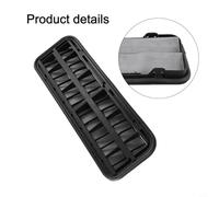 Hosrivae Grille de ventilation arrière pour 5 séries E60 (2003-2011) et série 7 F01/F02 (2008-2015) - OEM 64229303806 - Pièce de rechange en plastique ABS noir