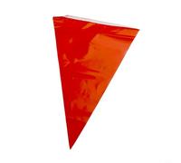 Hosrivae Guirlande de fanions pour jubilé de 18 m pour fêtes de rue et célébrations - Bannière décorative en polyéthylène 50 pièces - Fournitures de fête sur le thème royal du Royaume-Uni