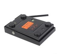 Hosrivae Interrupteur à pied momentané en métal SPDT, 10 A AC 250 V IP62, coque en fer ignifuge, pour contrôle industriel et applications de pédale lourdes