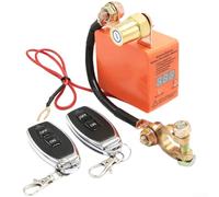 Hosrivae Interrupteur de déconnexion de batterie 12 V 24 V avec télécommande - Isolateur automobile construit en cuivre pour voitures, camions et camping-cars - Faible courant de veille de 3 mA