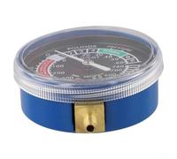 Hosrivae Jauge d'équilibrage de vide pour synchronisation du carburateur de moto - Double amortissement - Jauge de vide ABS contrôlée par étalonnage pour moteurs 2 et 4 cylindres