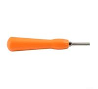 Hosrivae Jeu de tournevis de sécurité 3,8 mm et 4,5 mm Outil de réparation Gamebit NES N64GameBoy SFC, embouts en acier trempé pour ouverture de cartouche, poignée orange