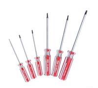 Hosrivae Jeu de tournevis triangulaires, TA1,8-TA4,2 mm, acier au chrome vanadium, pour électriciens et techniciens de réparation électronique (TA1.8)