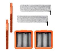 Hosrivae Kit d'accessoires pour aspirateur Uwant D5/D5 Pro/D100/A60/V8/V10/D500, brosses à rouleau pour tampons anti-odeurs HEPA, kit de pièces de nettoyage
