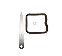Hosrivae Kit de 3 dispositifs de moteur de soupape pour moteurs de soupape Plus Fs110 Fs130 Entretien de débroussailleuse avec acier inoxydable pour 4 cales de réglage Cuivre Compatible Fs90 Kets