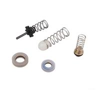 Hosrivae Kit de bagues d'étanchéité pneumatiques de 12 pièces pour canons moyens et grands - Joints toriques en caoutchouc de 17 mm et 20 mm, joint de soupape d'admission et joint poussoir